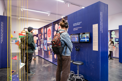 Ausstellungsansicht Boden für Alle