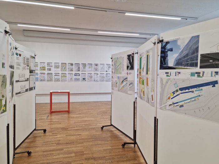 Wettbewerbsausstellung Campus der IT:U