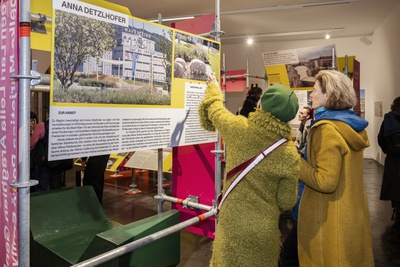 Ausstellung Frauen Bauen Stadt – © Violetta Wakolbinger Ausstellung Frauen Bauen Stadt