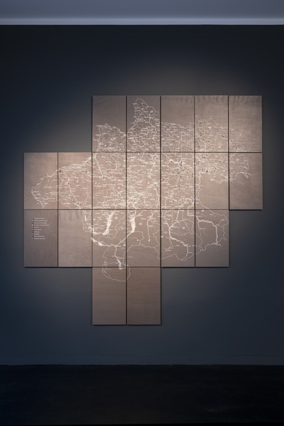 Kontaminierte Orte, Ansicht Ausstellung – © Violetta Wakolbinger