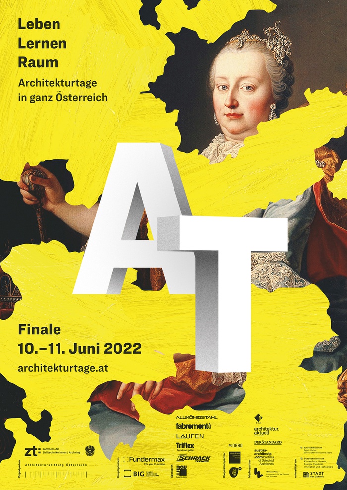 Hauptsujet der Architekturtage 2021/22 "Architektur und Bildung: Leben Lernen Raum"